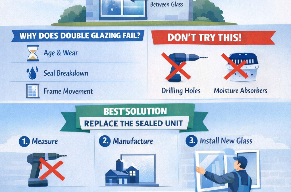 How to Fix Steamed Up Double Glazing